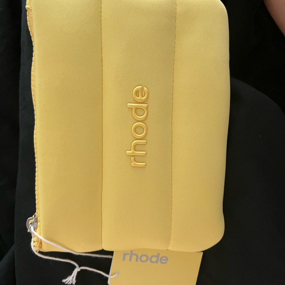 RHODE Sunny Yellow Clutch